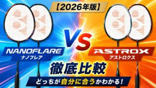ナノフレアvsアストロクス比較｜選び方完全ガイド【2026年最新】